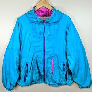 Vintage Windbreaker Athletic Sport 1980's